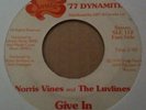 HOLY SOUL ORG -NORRIS VINES & The Luvlines - Give In