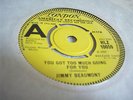 EX+ UK DEMO 45 - LONDON - JIMMY BEAUMONT - YOU GOT TOO MUCH GOING FOR YOU