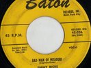 RARE R&B Western-Themed-Jimmy Ricks on Baton 236-Bad Man of Missouri/Fool LISTEN