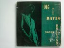 MILES DAVIS SONNY ROLLINS Dig PRESTIGE 7012 DG MONO W 50TH NYC JAZZ LP