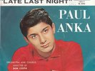 Paul Anka TEEN 45 & PIC SLEEVE (ABC-Paramount # 10011) I Miss You So/Late Last..