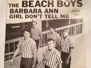 RARE the Beach Boys Barbara Ann Capitol Records 5561 45 rpm 7