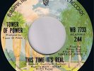 TOWER OF POWER This Time It's Real GREAT 70's XOVER MODERN SOUL 45 * Listen WB