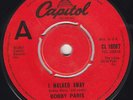 I WALKED AWAY - BY BOBBY PARIS - EXCELLENT CONDITION