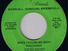 MARSHALL DONOVAN BROOMFIELD Since I Found My Baby  MODERN SOUL 45 *Hear