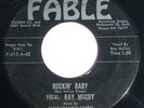 RAY McCOY - ROCKIN' BABY / I NEED IT - VERY RARE ROCKABILLY (fable 615) - 45 RPM