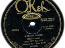 Classic EMMETT MILLER 1928 78 Lovesick Blues/I Ain't Got Nobody (V+)