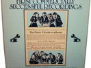First Commercially Successful Recordings 4-LP Box Edison Berliner 78RPM/Cylinder