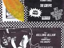 THE HELLACOPTERS - KILLING ALLAN RARE 'STREAKY' ORANGE VINYL SWEDISH 7