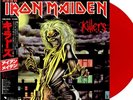 IRON MAIDEN - KILLERS 1981 JAPAN RED VINYL N MINT RARE