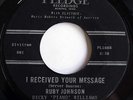NORTHERN SOUL - RUBY JOHNSON Stop Wasting Your Tears PLEDGE
