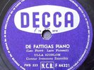 Léo Férré - Le piano du pauvre version Suédoise - Rare 78T Suéde 1956