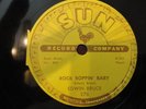EDWIN BRUCE - SUN 78 RPM RECORD  #276- ROCK BOPPIN' BABY