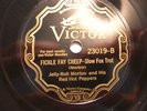 Jelly Roll Morton and his Red Hot Peppers Victor 23019-A-B