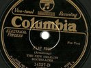 New Orleans Bootblacks Flat Foot, Mad Dog, Columbia 14337 78 rpm Dodds,