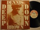 DENNIS BROWN Deep Down roots reggae LP original 1st JA Observer pressing