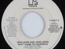 Modern Soul 45 LEON WARE /JANIS SIEGEL Why I Came To... ELEKTRA HEAR promo