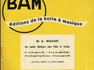 J.P. RAMPAL, TRIO PASQUIER, MOZART Quatuors flûte et cordes French LP BAM LD 03