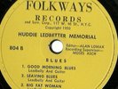 Take This Hammer, Leadbelly, Negro Folk Songs, 2 record set Folkways 4, 78 rpm E