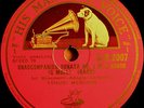 Bach unaccompanied Sonata No.1 for Violin - Yehudi Menuhin - HMV 12