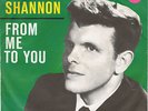 DEL SHANNON - From me to you / Two silhouettes - Germany PS