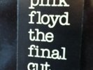 PINK FLOYD THE FINAL CUT FIRST ISSUED VINYL 1983 LP SEEMS UNPLAYED NM PACKAGE