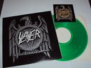 SLAYER    Clash Of The Titans LP green Vinyl LIVE in Stuttgart Bootleg +Sticker
