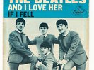The Beatles AND I LOVE HER b/w IF I FELL rare 45 & picture sleeve Capitol 5235