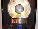 Whitney Houston Whitney Houston GOLD RIAA Music Award goldene Schallplatte RARE