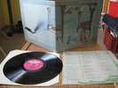 GENESIS TRESPASS PINK SCROLL CHARISMA WITH RARE ORIGINAL LYRIC SHEET B&C CREDITS