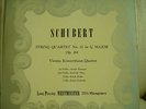 Rare Westminster Green Label WL 5041 Schubert/Vienna Konzerthaus Quartet NM