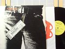 THE ROLLING STONES LP STICKY FINGERS w. ZIPPER & OAKLAND CONCERT TICKET