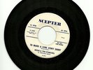 Doo Wop 45 by Eddie & The Starlites on Scepter First Pressing Stamped #'s