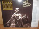 BAD COMPANY-here comes trouble..very rare made in germany 1992 .excellent