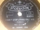 Ray Charles 78 RPM  Polydor Brazil Cant Stop Loving You. E