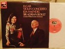 ASD 3598 Elgar Violin Concerto / Haendel / Boult 1st