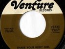 rare Soul 45 LARRY WILLIAMS shake your body girl Hear