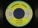 GINO WASHINGTON first versions 45 I'M A COWARD / PUPPET ON A STRING   VG to VG+