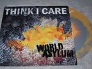 THINK I CARE lp COLOR new lows sxe nyhc sheer terror