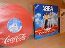 ABBA Coca Cola Promo Japan Red Vinyl - Slipping through my fingers - excellent
