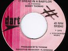 BOBBY THOMAS  /  IT DREAD IN A BABYLON  /  on  DART  /     
