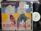 KAREN FINLEY THE TRUTH IS HARD TO SWALLOW LP '87 gary panter robert williams WOW