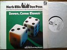 HERB ELLIS: JOE PASS: CONCORD SUMMER FESTIVAL: SEVEN COME ELEVEN: '74 LP EX/NM
