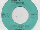 MARY LOVE/ARTHUR WRIGHT ORCH-LAY THIS BURDEN DOWN-MODERN-***NICE COPY***