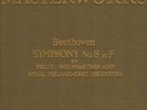 US ELECTRIC COLUMBIA SET No. 64- WEINGARTNER PLAYS BEETHOVEN 8th SYMPHONY (1927)