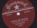 Rockabilly 78- Buddy Holly & The Crickets - 