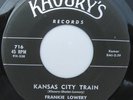 FRANKIE LOWERY 45 on Khoury's  