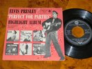 ELVIS EP PERFECT FOR PARTIES RARE EP GERMAN
