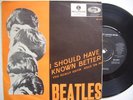 BEATLES 7' PS I Should Have Known Sweden SD 5971 ORANGE  variation SWEDISH 45