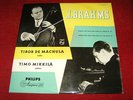 PHILIPS BRAHMS - SONATAS CELLO PIANO TIBOR DE MACHULA TIMO MIKKILA NM ORIG. LP
